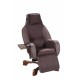 Fauteuil Coquille Electrique PREMIUM T7 MARRON