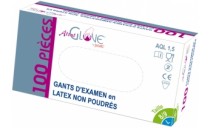 Gants d'Examen LATEX Non Poudré ATOUT GLOVE