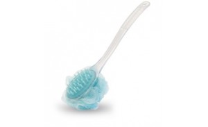 Brosse Lave Dos avec Eponge Plastique