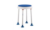 Tabouret de Douche Pivotant AQUATEC DISK ON DOT