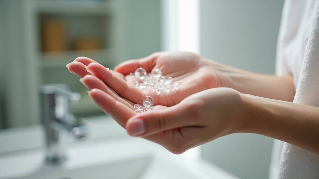 Illustration des cinq moments clés de l'hygiène des mains recommandés par l'OMS