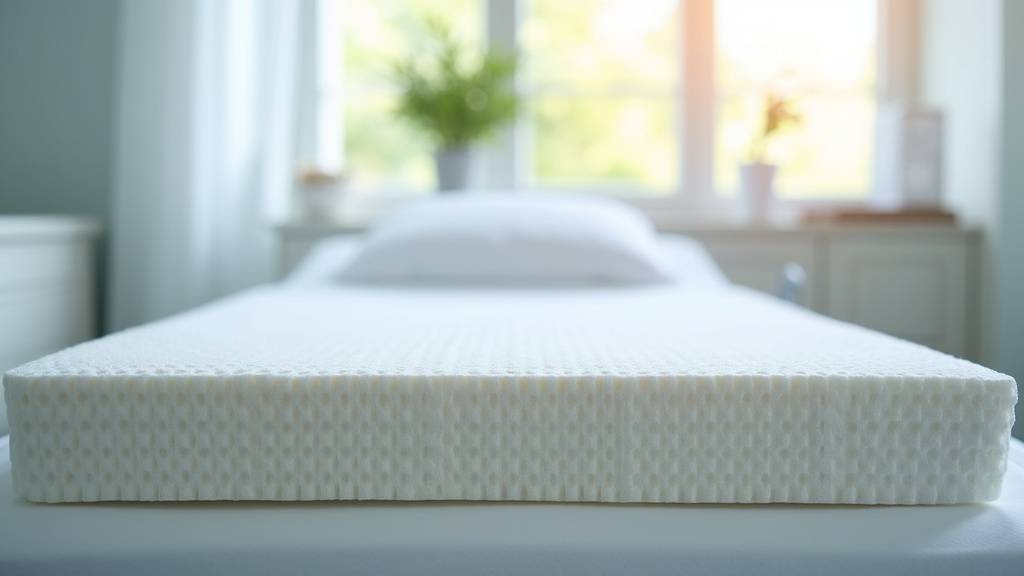 Personne âgée utilisant un matelas gaufrier dans un cadre hospitalier