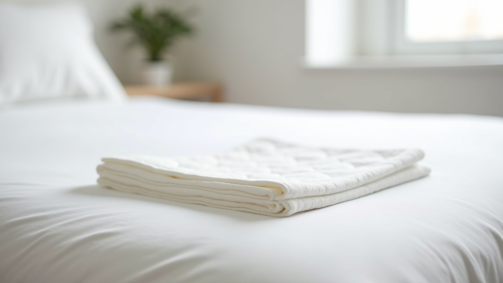 Utilisation d'une alèse Protéa sur un matelas pour protection nocturne