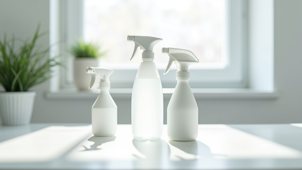 Flacon d'Amphospray 41 avec pulvérisateur dans un environnement médical