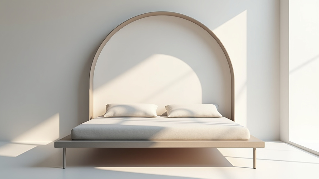Personne utilisant un arceau de lit en métal époxy