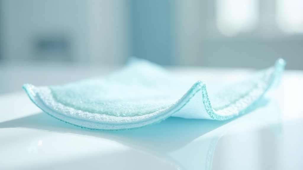 Illustration des avantages d'HydroClean pour la cicatrisation : débridement passif, réduit la douleur et maintient un milieu humide