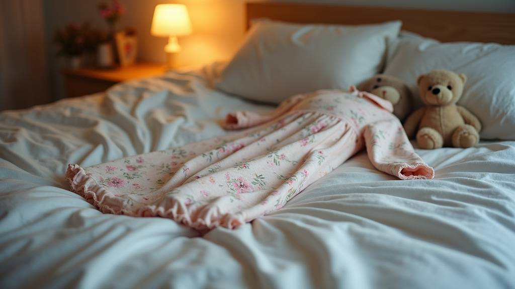 Sélection de chemises de nuit de différentes marques, montrant divers styles et motifs