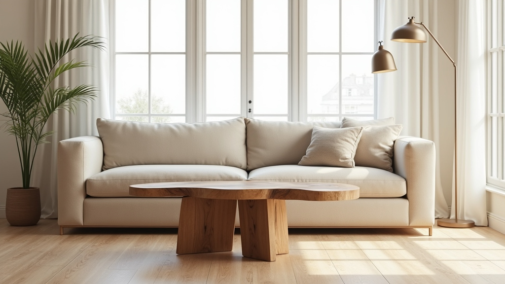 Aménagement de salon moderne avec canapé et fauteuils en 2026