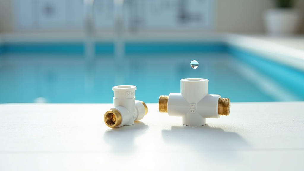 Schéma d'un circuit hydraulique de piscine montrant l'emplacement des vannes dans le système