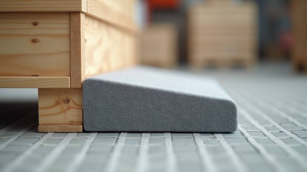 Illustration de l'utilisation d'un coussin de calage dans différents contextes