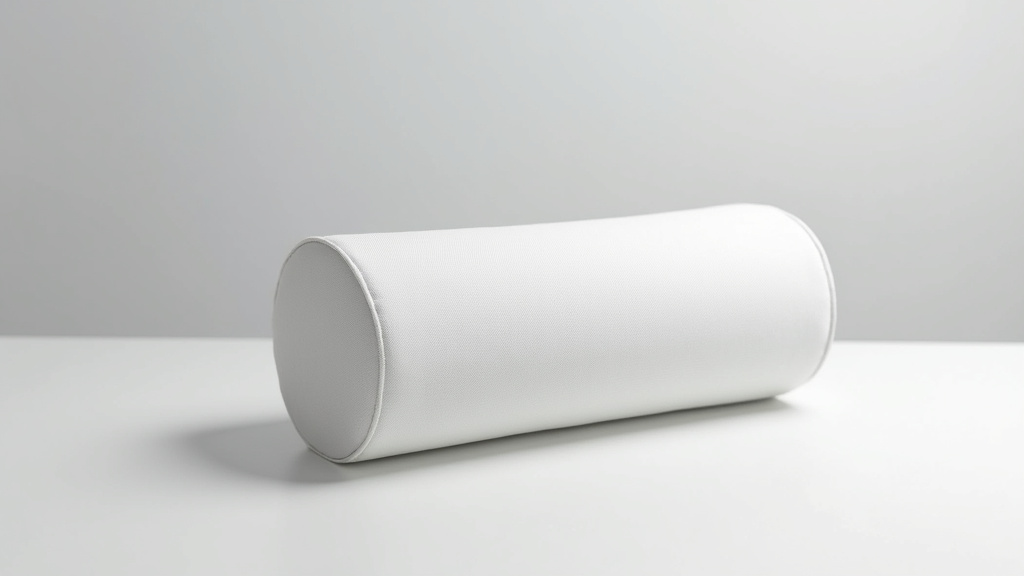 Coussin cylindrique Carewave XL utilisé pour le positionnement des membres inférieurs