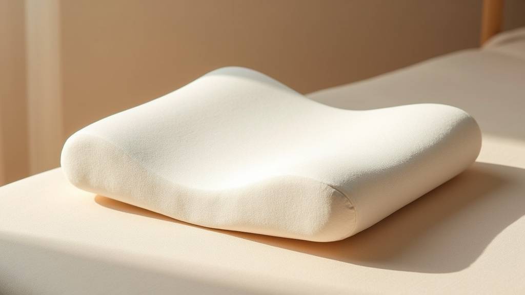 Coussin universel utilisé dans différentes positions pour soutenir différentes parties du corps
