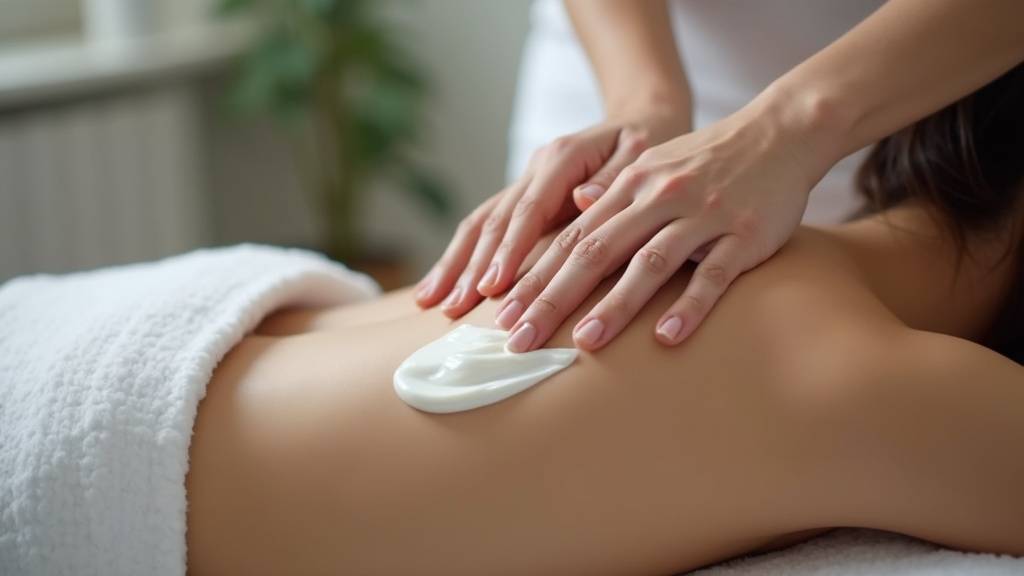 Crème de massage neutre utilisée par les kinésithérapeutes en 2026
