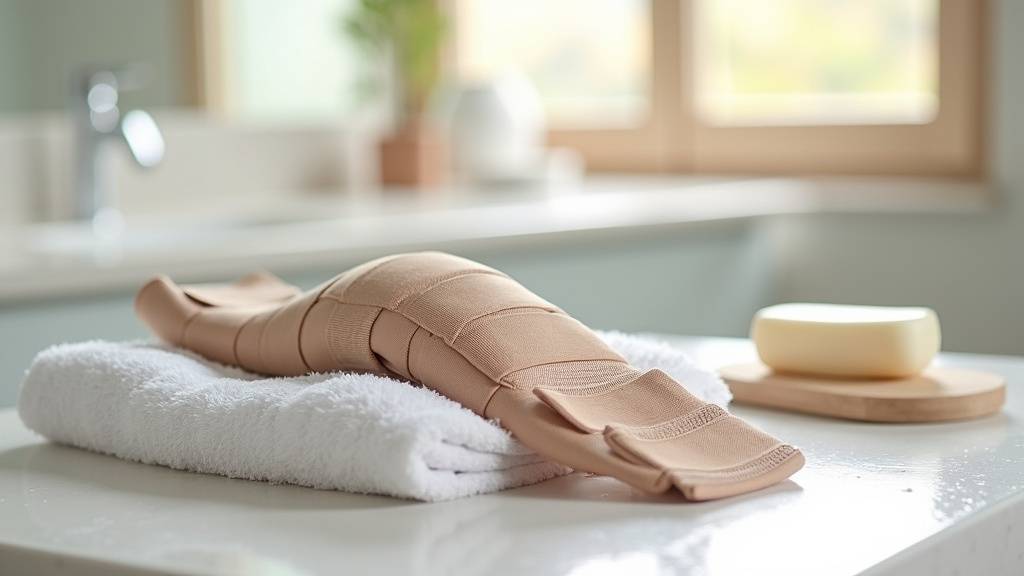 Nettoyage d'une genouillère Rhena Genu Brace