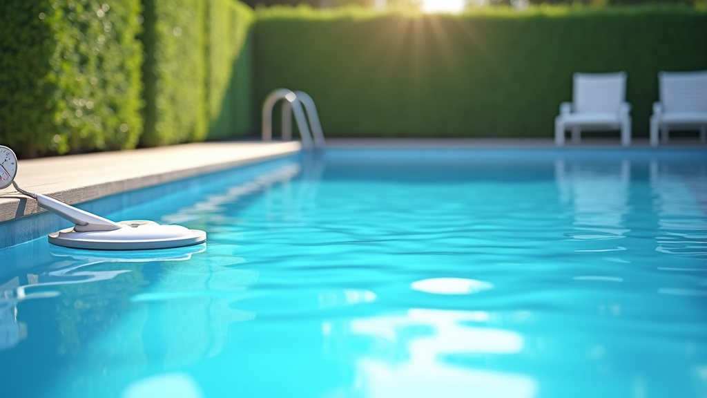 Système de filtration piscine avec skimmer, pompe et filtre à sable