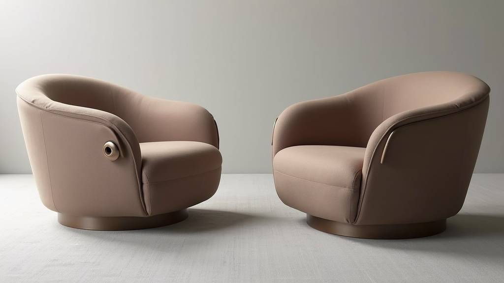 Différentes tailles de fauteuil coquille Vendôme adaptées aux morphologies
