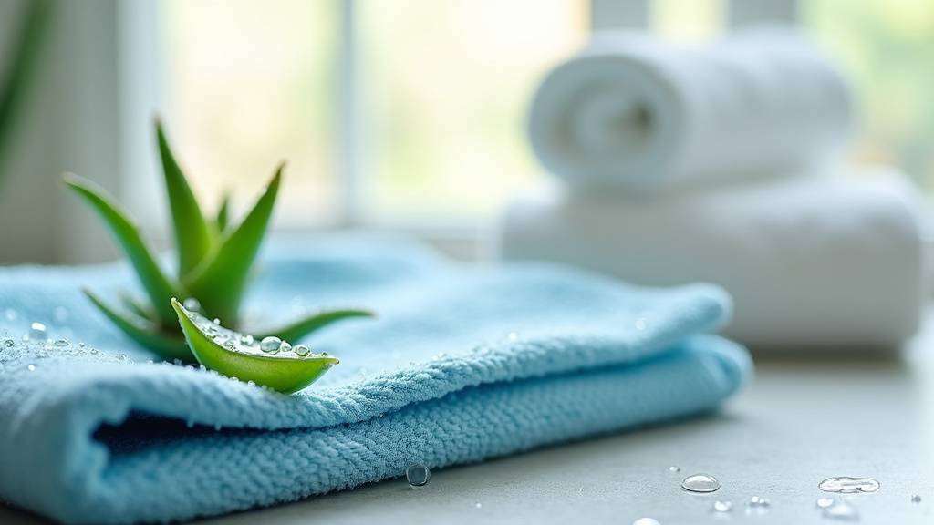 Technique d'utilisation correcte d'un gant aqua-shampoing