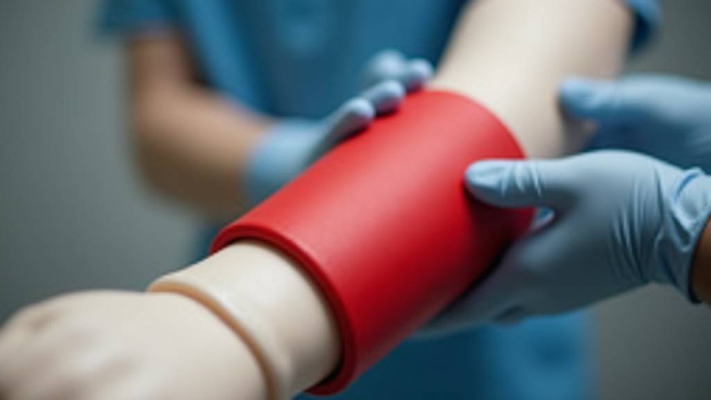 Utiliser le garrot élastique plat en latex : un guide pratique