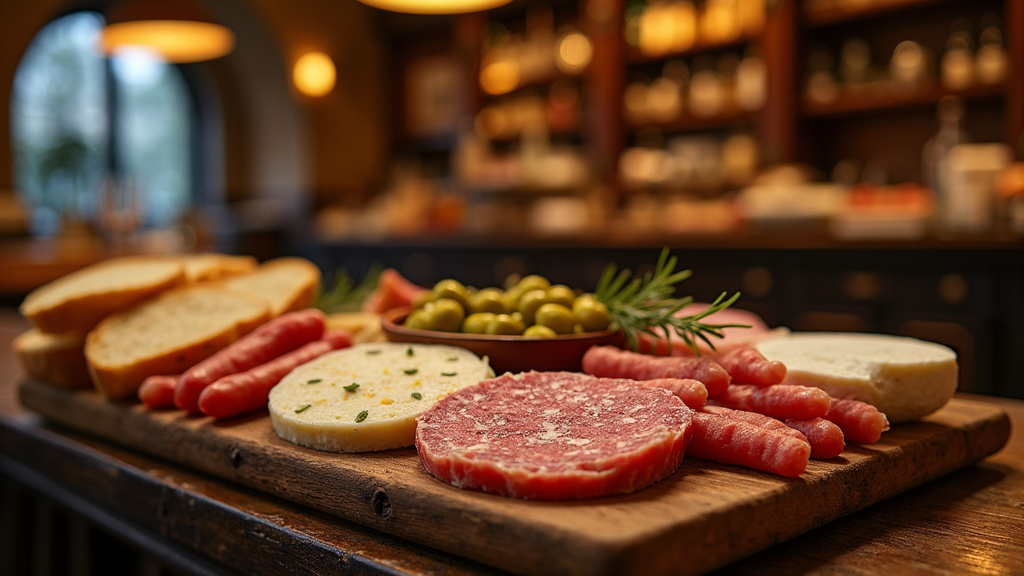 Intérieur de la boutique Maison Pou à Paris avec produits exposés