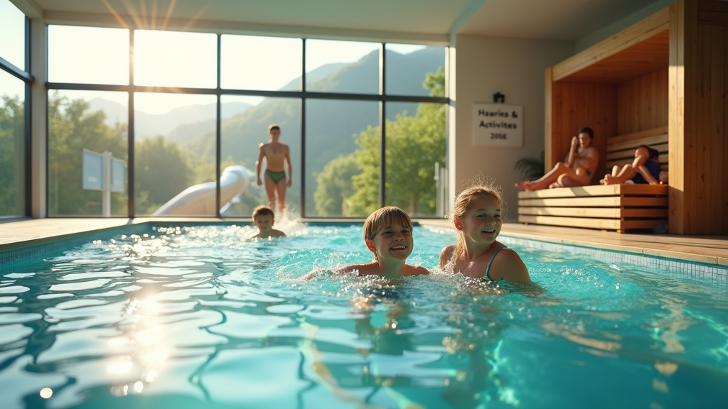 Interface de l'application HeitzFit4 pour la réservation des créneaux aquatiques