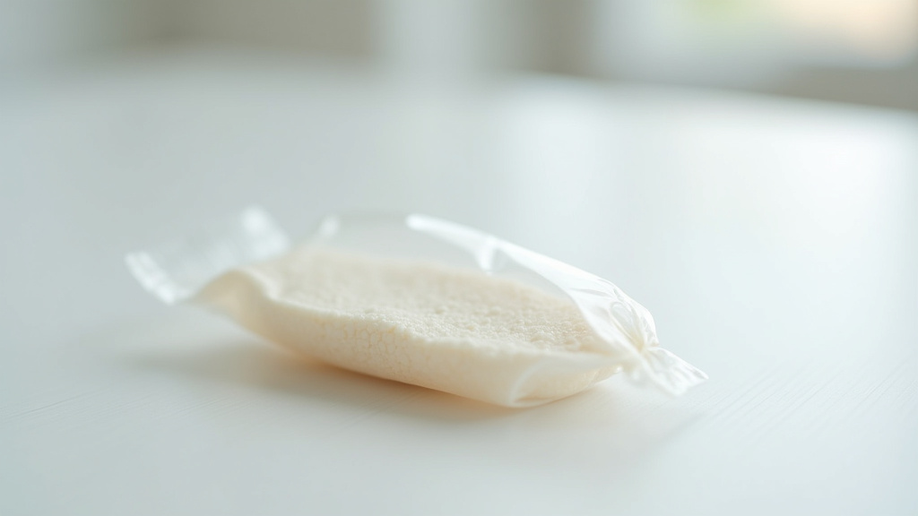 Poches médicales avec poudre absorbante intégrée