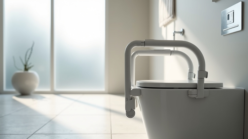 Détail du système de fixation du rehausse WC Aquatec 900