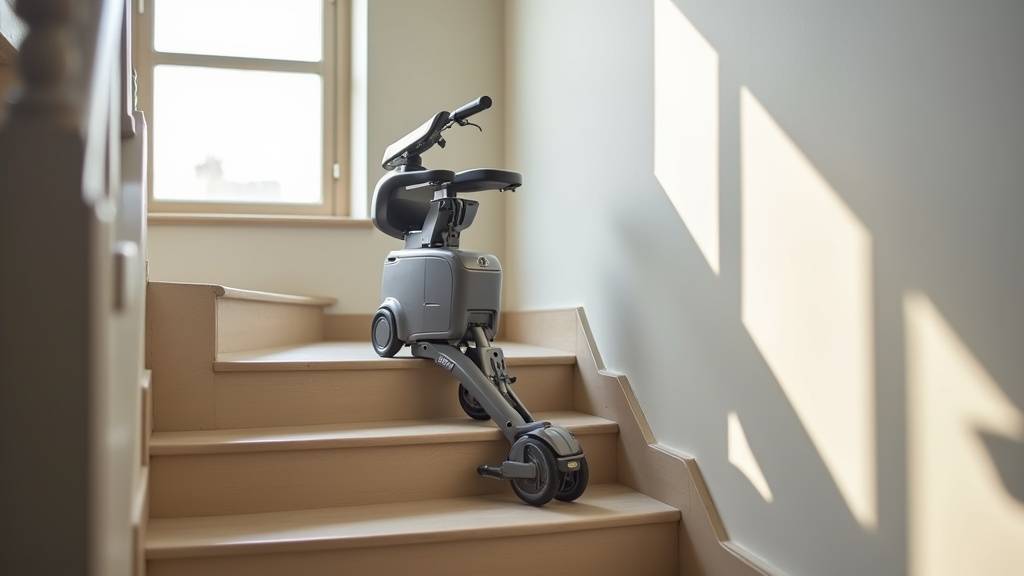Le Scalamobil Alber S35 : une solution mobile pour monter les escaliers
