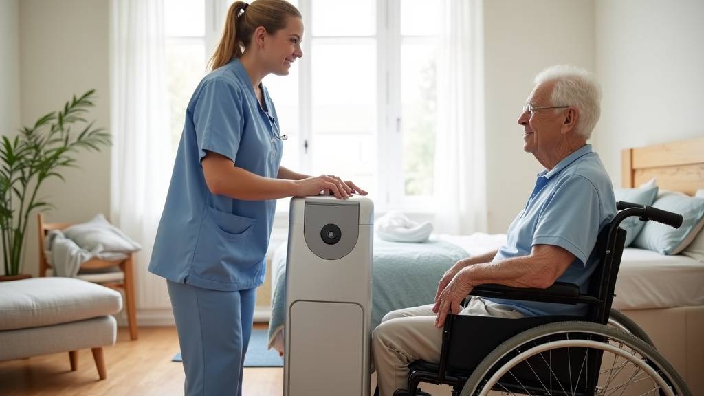 Utilisation du soulève-personne Lifty 3 pour un transfert sécurisé