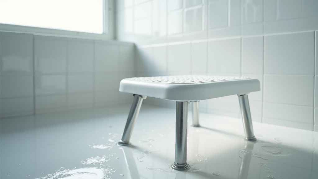 Le tabouret de douche Delphi 2 Plus : un allié pour votre sécurité