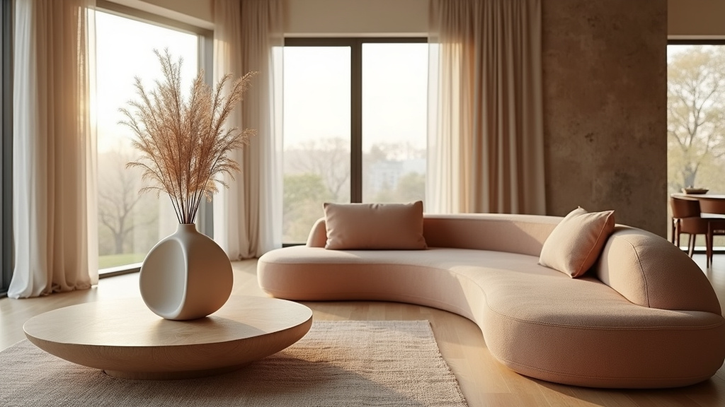 Détail d'intérieur 2026 avec motifs et mobilier caractériel