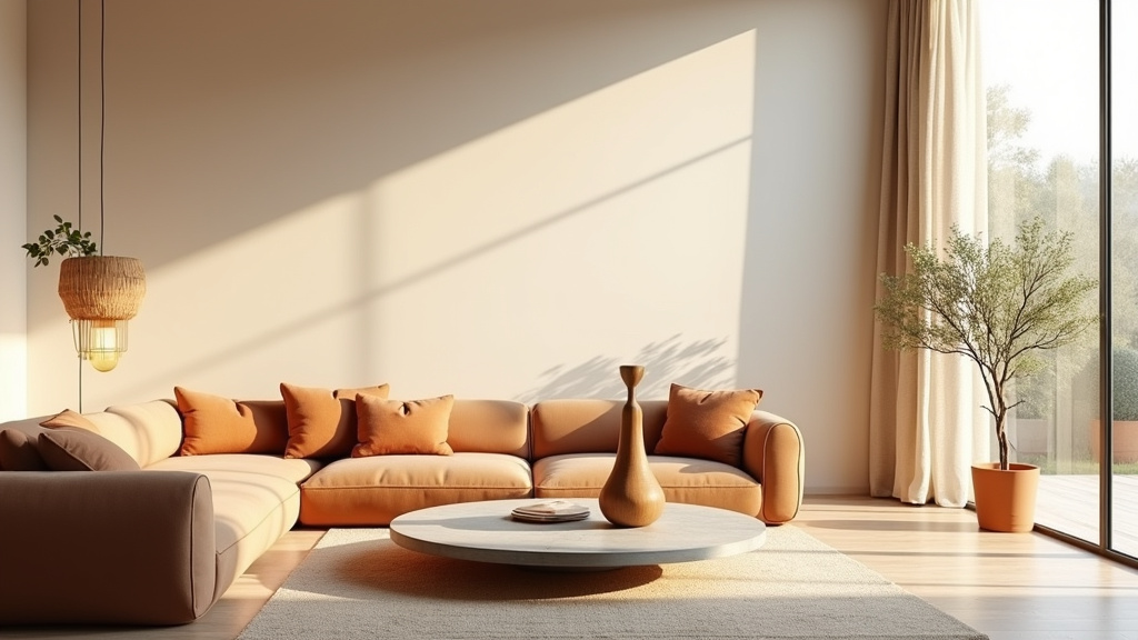 Inspiration colorimétrique 2026 avec teintes terreuses et accents vifs
