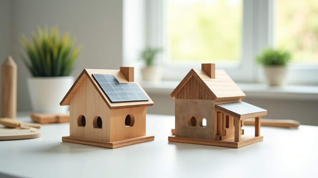 Technicien posant de l'isolation dans les combles d'une maison