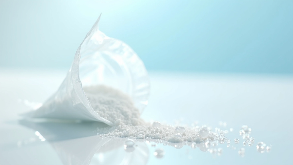 Utilisation domestique de la poudre absorbante dans une cuisine