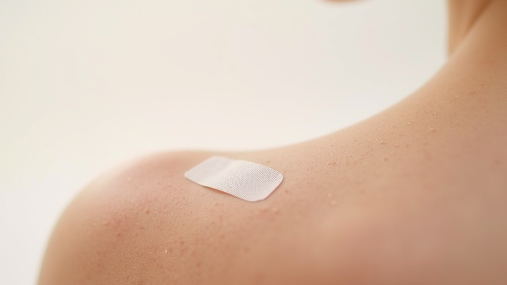 Utilisation du sparadrap microporeux sur une plaie